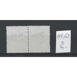 Nederland 19E/D  Willem III 1872 combinatie-tanding VFU/gebr  CV 60+ €