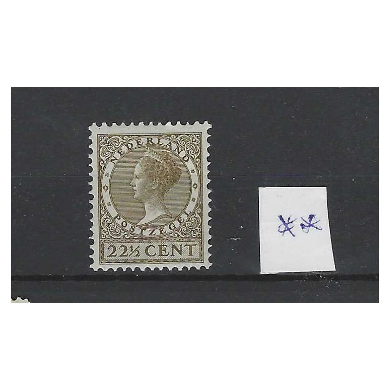 Nederland 190 Veth 22,5ct met wm  MNH/postfris  CV 30 €