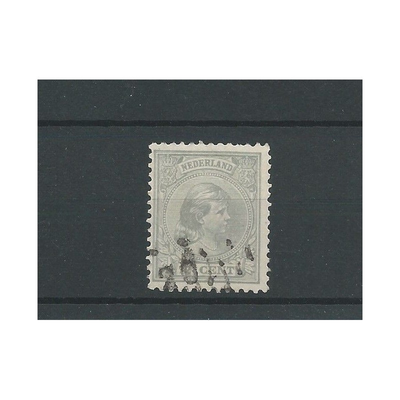 Netherlands 38 with numeral dot cancel 20  VFU/used CV 150 €