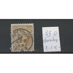 Nederland 39 Wilhelmina 1891 "DORENBURG 1899" kleinrond VFU/gebr CV 20++ €