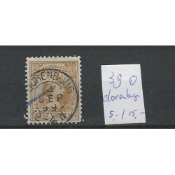 Netherlands 39 Wilhelmina 1891 "DORENBURG 1899" small round cancel VFU/used CV 20++ €