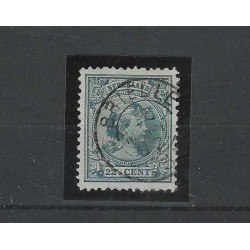 Netherlands 41 Wilhelmina 1891 "BRIELLE 1897" small round cancel VFU/used CV 25 €
