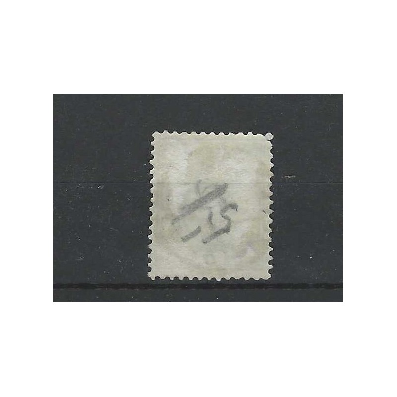 Netherlands 41 Wilhelmina 1891 "AMSTERDAM-5 1897" small round cancel VFU/used CV 33 €