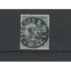 Nederland 41 Wilhelmina 1891 "AMSTERDAM-5 1897" kleinrond VFU/gebr CV 33 €