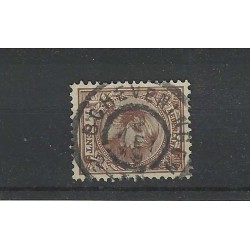 Nederland 36 Wilhelmina 1891 "SCHEVENINGEN 1899" grootrond VFU/gebr CV 10+ €
