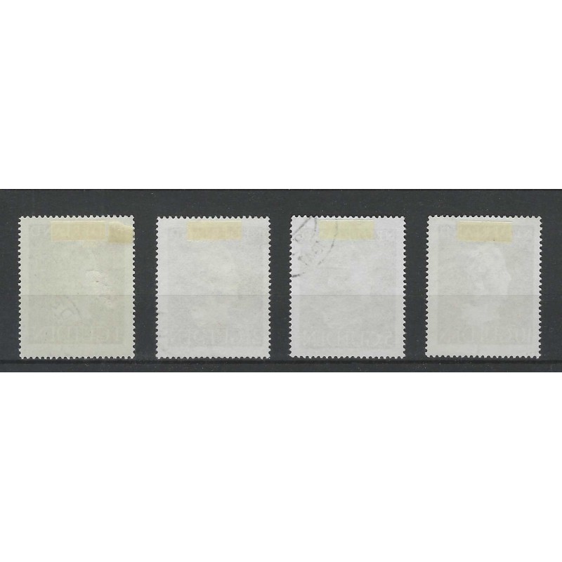Nederland 346-349 Wilhelmina Konijnenburg  VFU/gebr CV 88 €