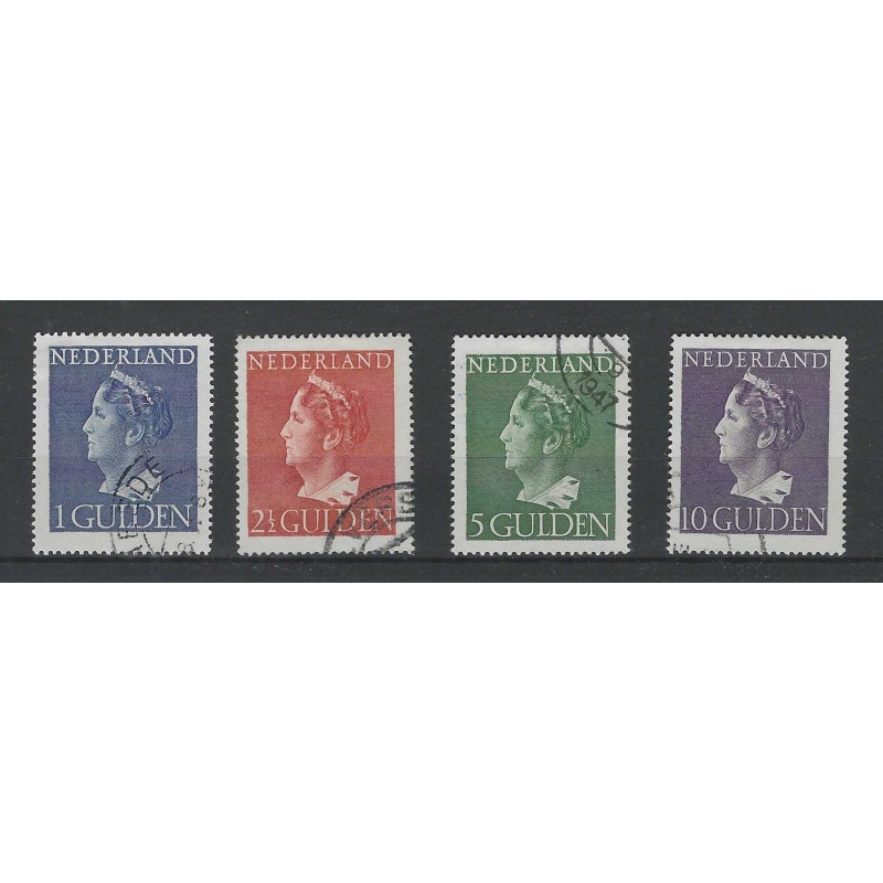 Nederland 346-349 Wilhelmina Konijnenburg  VFU/gebr CV 88 €