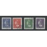 Nederland 346-349 Wilhelmina Konijnenburg  VFU/gebr CV 88 €
