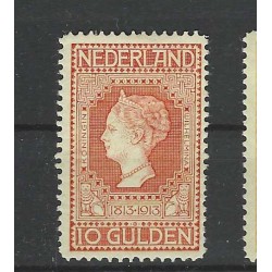 Nederland 90-101 Wilhelmina 1913  MH/ongebr CV 1560 €