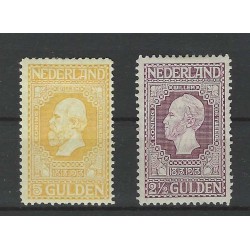 Netherlands 90-101 Wilhelmina 1913  MH/unused CV 1560 €