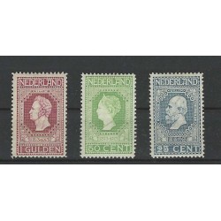 Nederland 90-101 Wilhelmina 1913  MH/ongebr CV 1560 €