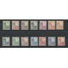 Ned. Indie 115-128, 129-134 Wilhelmina serie  MNH/postfris  CV 697€