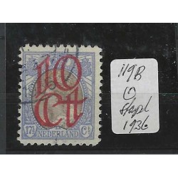 Nederland  119B Opruimingsuitgifte VFU/gebruikt   CV 1000 € met attest !