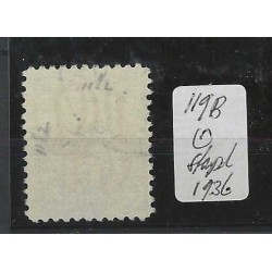 Nederland  119B Opruimingsuitgifte VFU/gebruikt   CV 1000 € met attest !