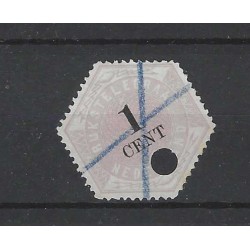 Netherlands TG1  Telegram 1ct  VFU/used  CV 50 €