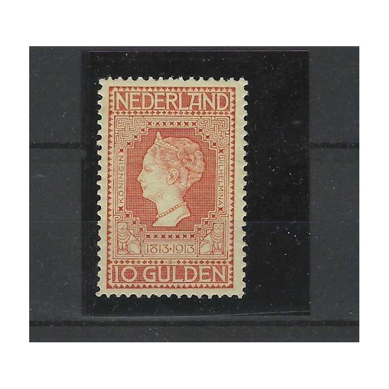 Netherlands 101 Jubilee 1913  10Gld  MNH  CV 2400 € keurmerkje