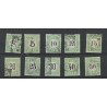 Curacao P1-10   Port 1889   VFU/gebr  CV 645 €