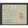 Netherlands 101B Jubilee 1913  on cover Noordwijk-Berlijn 1915 CV ?? € Certificate !