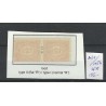 Nederland 108a/108b  paartje Cijfer  MNH/postfris  CV 155 €