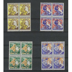 Nederland 248-251 Kind 1932 blokjes van 4 MNH/postfris  CV 500+ €