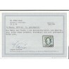 Nederland 1c  Willem III 1852 "ROTTERDAM-B" VFU/gebr  CV 180+ €