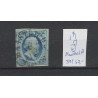Nederland 1j  Willem III 1852 "MAASTRICHT-B" VFU/gebr  CV 90+ €