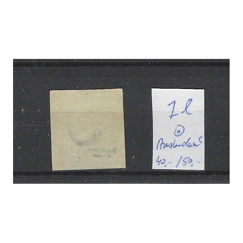 Nederland 1l  Willem III 1852 "AMSTERDAM-C" VFU/gebr  CV 90+ €