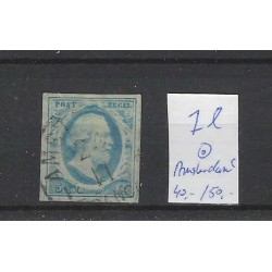 Nederland 1l  Willem III 1852 "AMSTERDAM-C" VFU/gebr  CV 90+ €