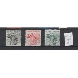 Netherlands LP6-8  Airmail  MNH  CV 80 €