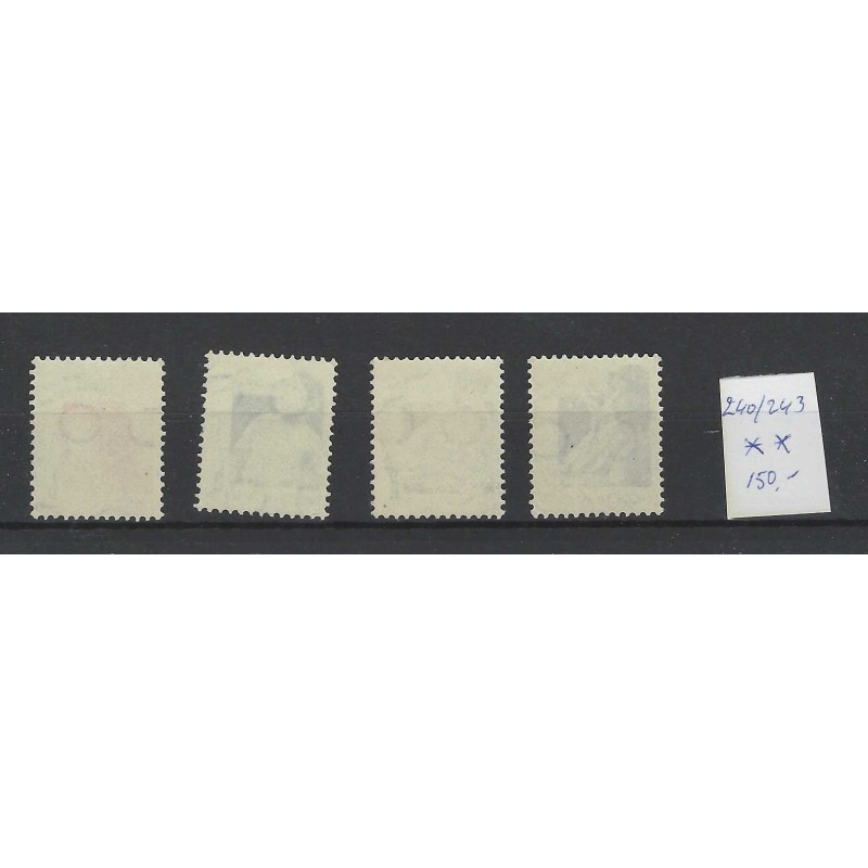 Netherlands 240-243  Child Welfare  MNH  CV 150 €