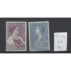 Nederland 265-266 Crisis zegels MNH/postfris  CV 67 €