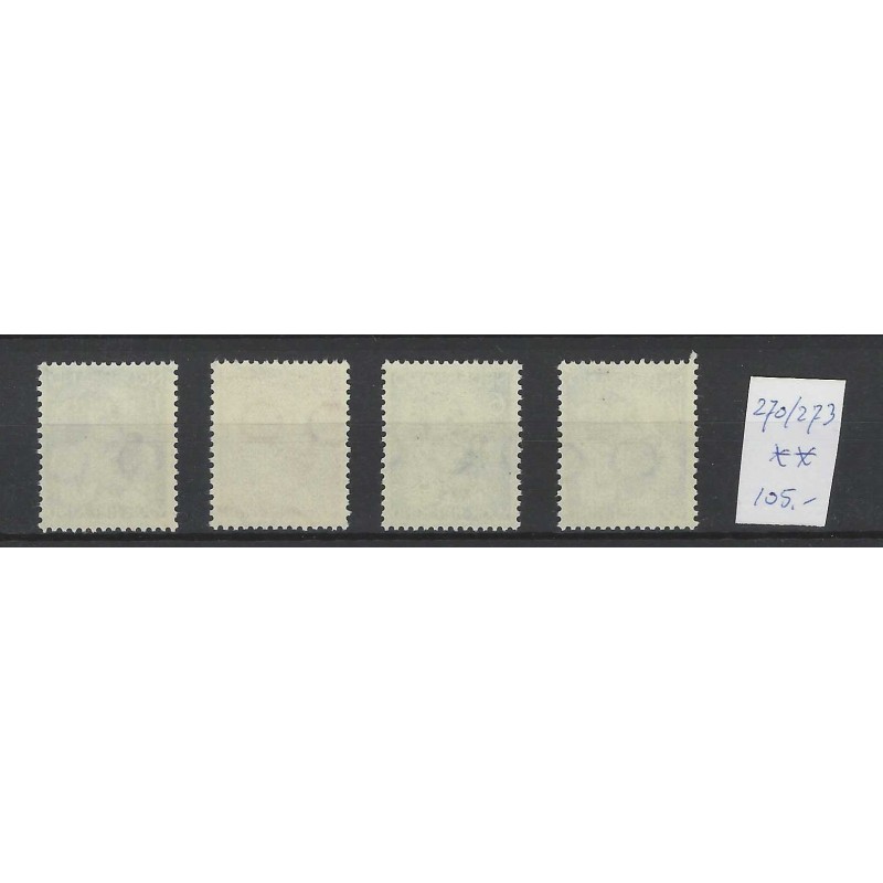 Netherlands 270-273 Child Welfare MNH  CV 105 €