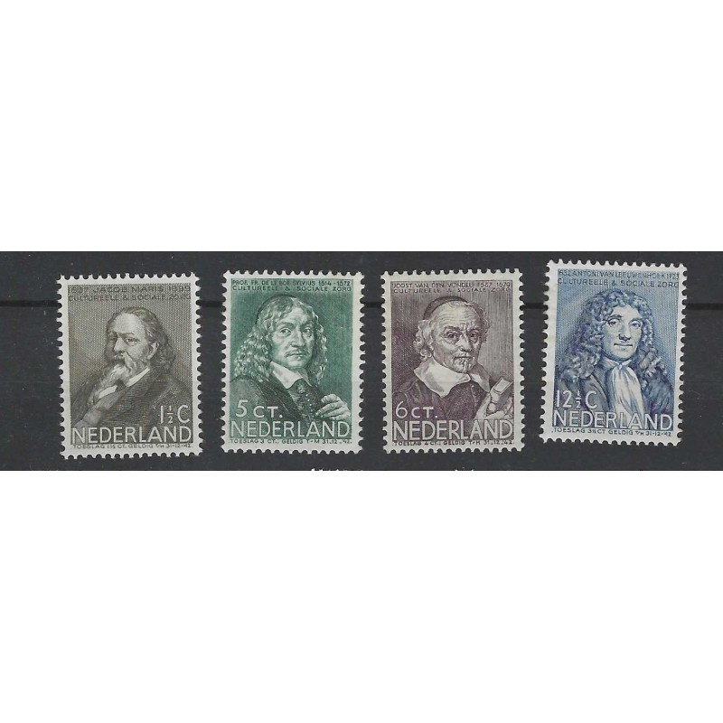 Nederland 296-299 Zomerzegels MNH/postfris  CV 40 €