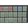 Nederland 356-373 Guilloche MNH/postfris CV 150 €
