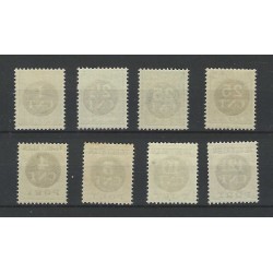Nederland P61-64, P65-68 PORT zegels  MNH/postfris CV  76 €