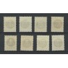 Nederland P61-64, P65-68 PORT zegels  MNH/postfris CV  76 €