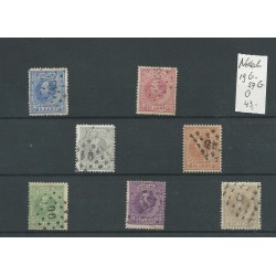 Netherlands 19G-27G  13,5x13,25  gr.gt.  SUPERB   VFU/used CV 43 €