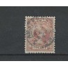 Nederland 36  Wilhelmina 1891 "AMSTERDAM-2" blauw kleinrond VFU/gebr  CV 10+ €