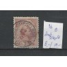 Nederland 36  Wilhelmina 1891 "AMST:-SPIEGELSTR:" kleinrond VFU/gebr  CV 18+ €