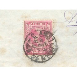 Netherlands 37 on MONSTER-zakje Amsterdam-14  VFU/used CV  100+ €