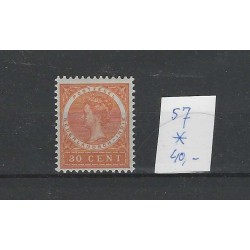 Dutch East Indies  57 Wilhelmina 30ct  MH/unused  CV 40 €