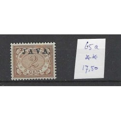 Dutch East Indies  65a  JAVA hoogstaand  MNH  CV 17,50 €