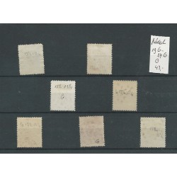 Netherlands 19G-27G  13,5x13,25  gr.gt.  SUPERB   VFU/used CV 43 €