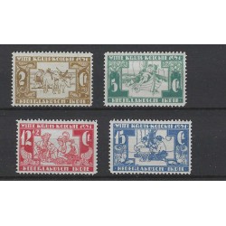 Dutch East Indies 172-175 White Cross MNH  CV 65 €