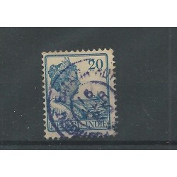 Dutch East Indies  121 with "Postagentschap-Batavia-Rotterdam  VFU/used CV  ?? €