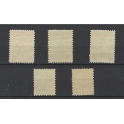 Dutch East Indies LP1-5  Airmail 1928  MNH CV 80 €