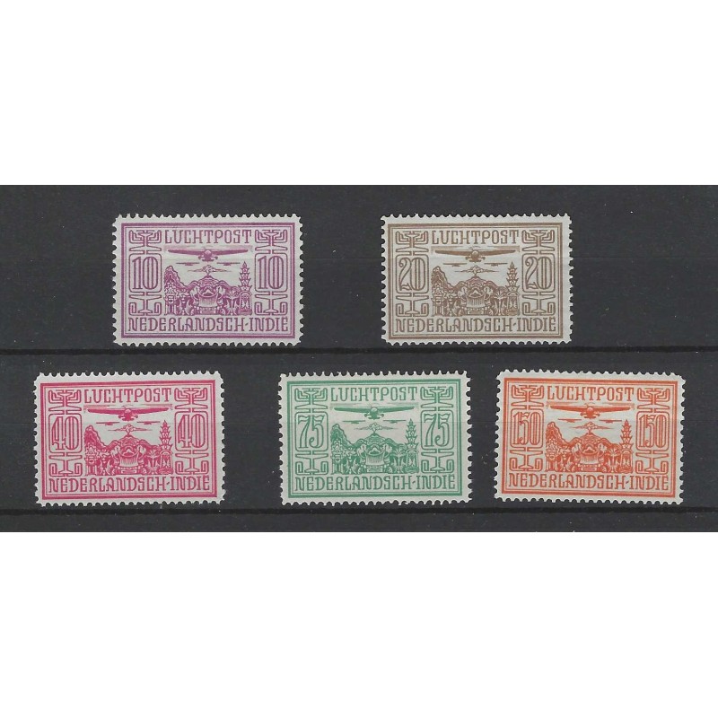 Dutch East Indies LP6-10  Airmail 1928  MNH CV 80 €