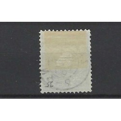 Nederland 35 Wilhelmina 1891 "ZAANDAM 1897" kleinrond VFU/gebr  CV 5+ €