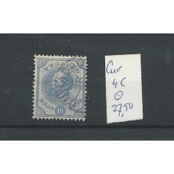 Curaçao  4C Willem III 1873  10ct   SUPERB  VFU/used CV 27,5 €