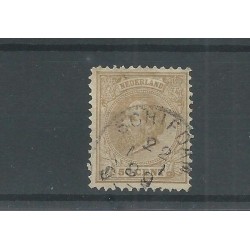 Netherlands 27H with "SCHIEDAM 1889"  VFU/used  CV 17 €